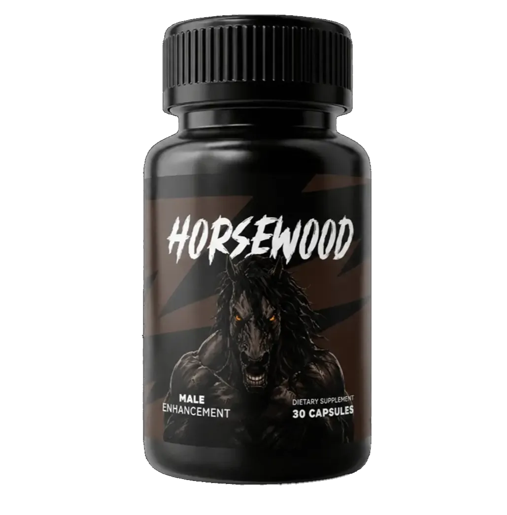 Horsewood natural male performance supplement bottle
